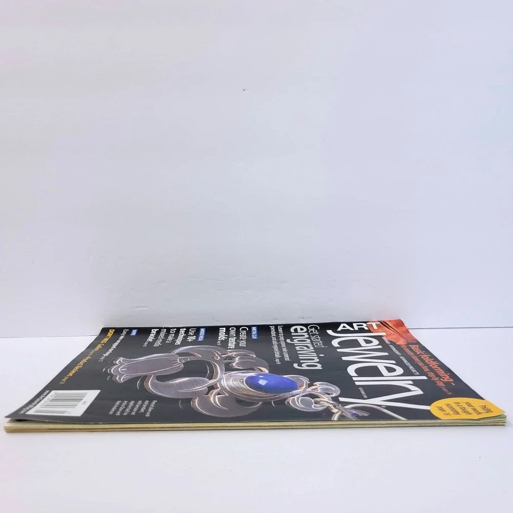 Art Jewelry Magazine September 2008 Crafting Guide Engraving Foldforming Metal